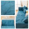 TUCVZVO Velvet Sofa Cover, Blue, 90 x 180 cm, 1 Piece view 4