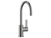 Dornbracht Kitchen TARA Ultra BAR TAP Single-Lever Faucet, 165 mm Reach, Dark Platinum Brushed view 1