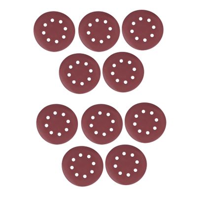 PENGY 50-Piece Set of 125 mm Sanding Discs, 8 Holes, Grits 800/1000/1200/1500/2000