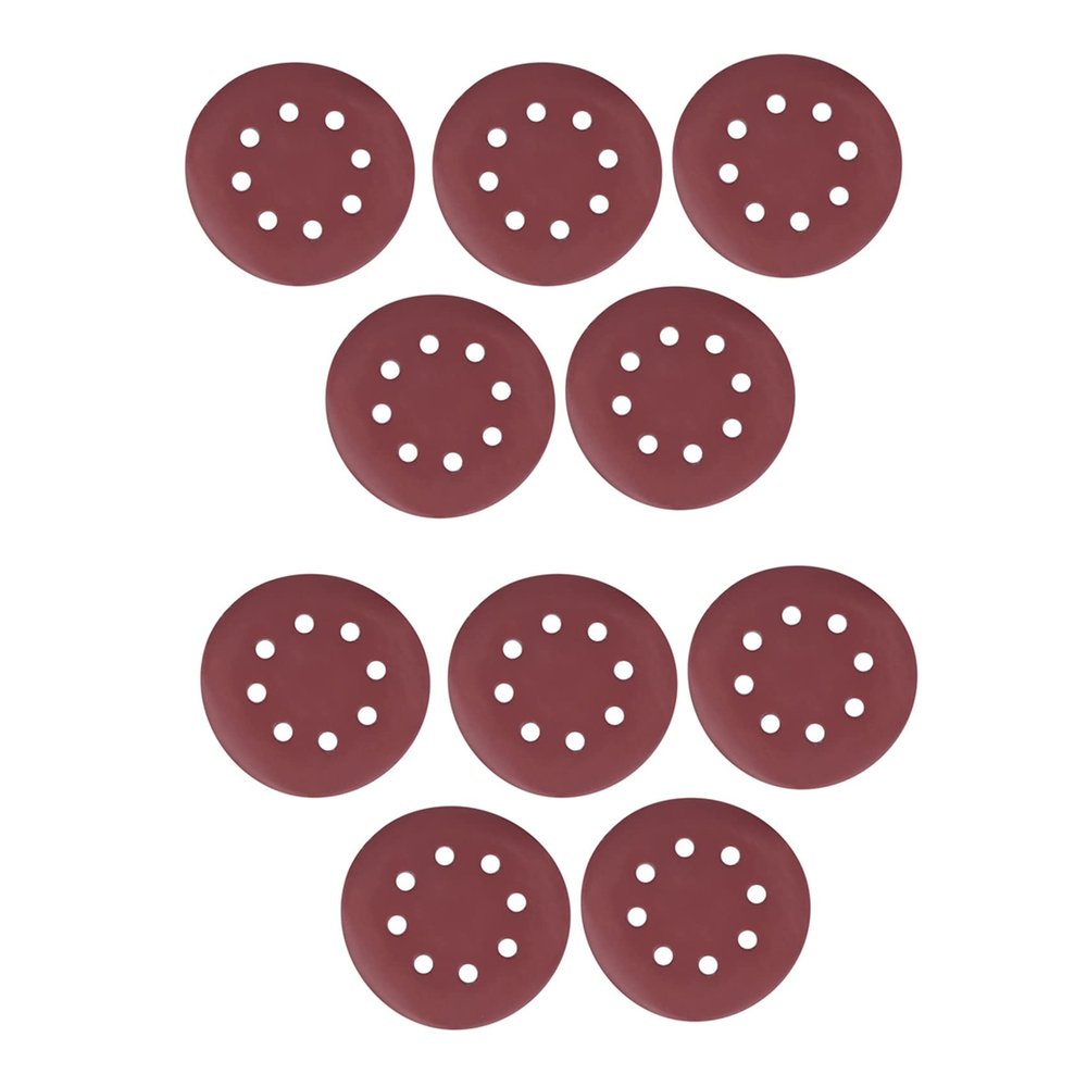 PENGY 50-Piece Set of 125 mm Sanding Discs, 8 Holes, Grits 800/1000/1200/1500/2000