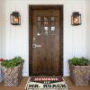Dsoluuing Welcome Mat, Outdoor Doormat, Beware of Mr. Roach, 40 x 60 cm view 4