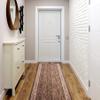 rugsx Rama Non-Slip Runner Rug, Brown, 100 x 770 cm view 3