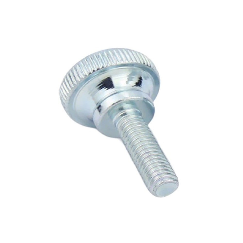 WILLWA DIN464/GB834 Knurled Screws with High Stepped Head, M3–M10