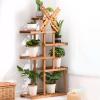 Wooden Multi-Tier Plant Stand for Balcony and Home view 2