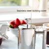 YZJSSL French Press Coffee Maker with Stainless Steel Filter, 18/10 Double-Wall Carafe, 350 mL view 4