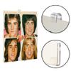 WANLIAN Clear Vinyl Record Shelf Wall Mount, 18-Pack - Stylish Acrylic Album Holder for Home and Office view 4