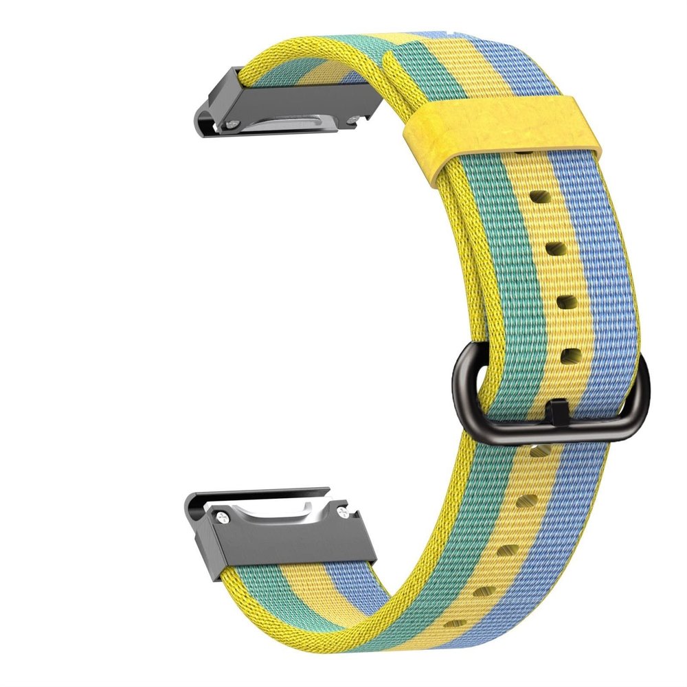 KAVJU 22 mm Nylon Band for Garmin Fenix 6/6X Pro, Fenix 5/5 Plus, 935, S60, Quatix 5, Forerunner 935 Smartwatches, Agate
