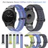 KAVJU 22 mm Nylon Band for Garmin Fenix 6/6X Pro, Fenix 5/5 Plus, 935, S60, Quatix 5, Forerunner 935 Smartwatches, Agate view 2