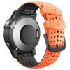 KAVJU 26/22 mm Silicone Watch Band for Garmin Fenix 6/6X Pro, 5/5X, 3/3HR, 935, 945, S60 and S62, Agate view 3