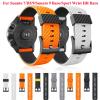 KAVJU 24 mm Silicone Replacement Band for Suunto 7, 9, Spartan Sport, Wrist HR and Baro Smartwatches, Agate view 2