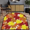 TropicalLife Thanksgiving Maple Leaf Area Rug, 80 x 120 cm, Autumn Design, Non-Slip Floor Mat view 1