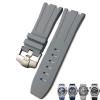 EPANO Soft FKM Fluoro Rubber Watch Band 28 mm for Audemars Piguet Royal Oak Offshore, 28 x 24 mm, Agate view 1