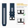 AEMALL Silicone Quick-Release Band for Garmin Fenix, 26 x 22 mm, Agate view 3