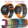 KAVJU 20-Pack Silicone Smartwatch Bands, 22 mm, for GT 2 Pro/GT2/GT3 42/46 mm, Agate view 3