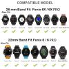 AEMALL Band for Garmin Fenix 5, 5 Plus, 6, 6 Pro, Forerunner 935, 945, Approach S60 and S62, Quick Release, Easy Installation, Agate view 3