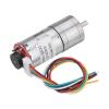 JAHNEH Shuxiang Micro Gear Reduction Motor with Encoder, D-Shaped Dual Shafts, 60 RPM view 2