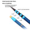 PEVSCO Telescopic Fishing Rod, Portable Travel Carp Rod, Collapsible Carbon Fiber, 5.4 m (Color: A) view 4