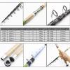 PEVSCO 3.0 m Telescopic Fishing Rod, Carbon, Wooden Handle, Extra-Heavy Carp Spinning Rod view 2