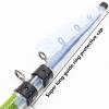 PEVSCO 3.0 m Telescopic Fishing Rod, Carbon, Wooden Handle, Extra-Heavy Carp Spinning Rod view 4