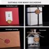 BAMFY Self-Adhesive Wax Seal Stickers for Invitations and Envelopes (Color: J, 20 pcs) view 3