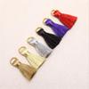 20-Piece Lot 20 mm Mini Silk Tassels for Earrings and Jewelry Making with Gold Rings, DIY Fringe Findings-25 view 4