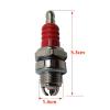 10 L7T Three-Prong Spark Plugs, Red view 2