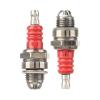 10 L7T Three-Prong Spark Plugs, Red view 4