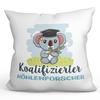 Mugffins Filled Pillow with Saying for Cavers, German, 40 x 40 cm view 1