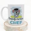 Mugffins Mug with Saying for CHEF – German – Qualified – 11 oz / 330 ml – Original, Funny Employee Gift view 4