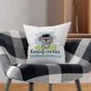 Mugffins Filled Pillow with Saying for Tennis Players – German – “Koalified” – 40 x 40 cm – Original and Funny Gift for Employees view 3