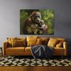 Sense Canvas Orangutan Realistic Forest 8 Canvas Art, Home Décor, Wall Art Print, Poster, Painting, Small, 16 x 12 / 1.9 cm view 2