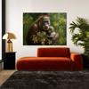 Sense Canvas Orangutan Realistic Forest 8 Canvas Art, Home Décor, Wall Art Print, Poster, Painting, Small, 16 x 12 / 1.9 cm view 3