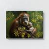 Sense Canvas Orangutan Realistic Forest 8 Canvas Art, Home Décor, Wall Art Print, Poster, Painting, Small, 16 x 12 / 1.9 cm view 4