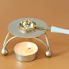 Wlauqueta Wax Seal Melting Heater with Stand, Black view 4