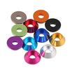 Anodized Aluminum Flat Washers for Socket Head Screws M2–M6, M3, 10-Pack, Dark Blue view 1