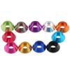 Anodized Aluminum Flat Washers for Socket Head Screws M2–M6, M3, 10-Pack, Dark Blue view 3