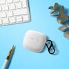 kwmobile Case Compatible with JBL Tune Flex, White TPU Silicone Cover view 2