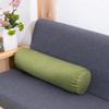 BVAMOS Round Bolster Pillow with Removable Cover for Head, Neck, Back, Legs and Yoga view 1