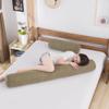 BVAMOS Round Bolster Pillow with Removable Cover for Head, Neck, Back, Legs and Yoga view 2