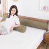 BVAMOS Round Bolster Pillow with Removable Cover for Head, Neck, Back, Legs and Yoga view 3