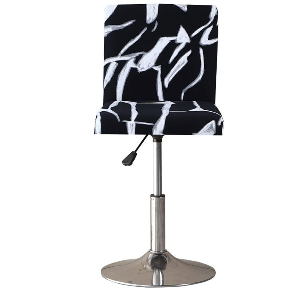 Stretch Bar Stool Covers with Backrest, 2/4/6/8 Pieces, Color #18