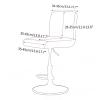 Stretch Bar Stool Covers with Backrest, 2/4/6/8 Pieces, Color #18 view 3