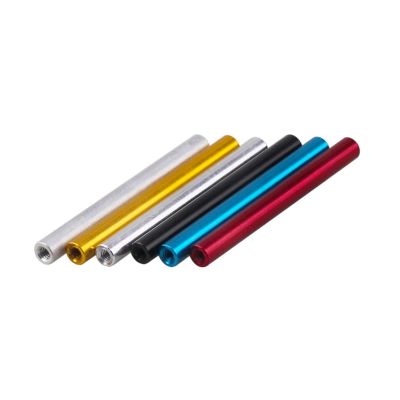 WILLWA 10-Piece Aluminum Standoff Bolts for RC Multirotors, M2.5 x 25 mm, Black