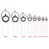 8-Piece Oval Fishing Rod Repair Set, Assorted Sizes view 2
