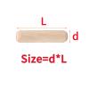 BELLAY 50/100-Piece M5 M6 M8 M10 M12 Round Fluted Wood Dowel Pin Rod Set for Cabinets and Drawers, Furniture Hardware (Size: M12, 50 pcs; Color: 100 mm) view 3