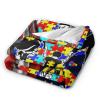 Christmas Flannel Fleece Bed Throw Blanket, You'll Never Walk Alone, Autism Awareness, 60 x 50 in view 2