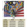 Christmas Flannel Fleece Bed Throw Blanket, You'll Never Walk Alone, Autism Awareness, 60 x 50 in view 3