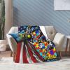Christmas Flannel Fleece Bed Throw Blanket, You'll Never Walk Alone, Autism Awareness, 60 x 50 in view 4