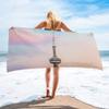 Sky Rainbow Cloud Building Canada Television Tower Microfiber Bath Towel, 70 x 140 cm view 2