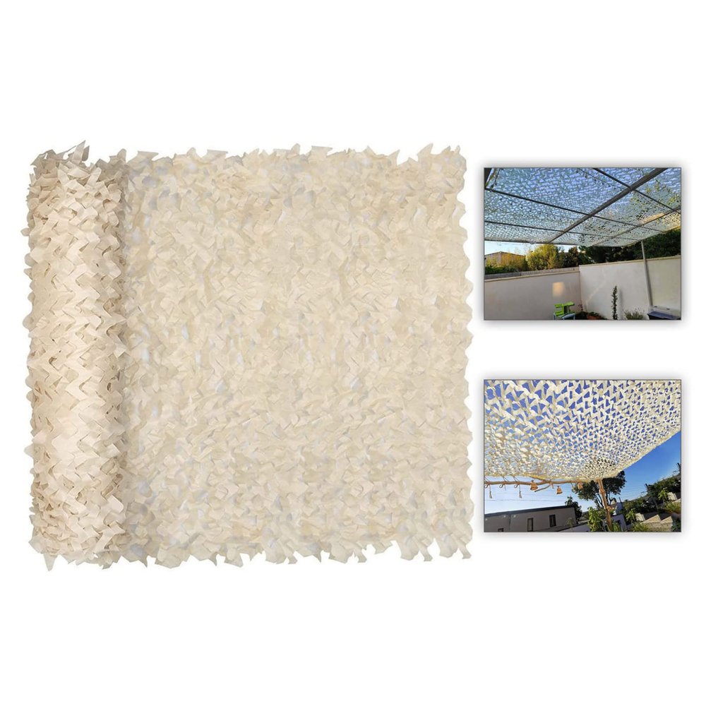Pealihuy Camouflage Net Sun Shade, 3 x 1 m, for Camping, Military, Hunting, Shooting Blinds, Observation Hides and Party Decor
